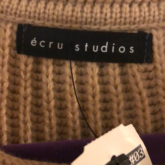 NWT Écru Studios Tunic Oversized Sweater - Picture 6 of 7